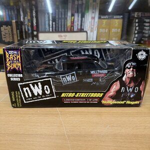 NIB 1998 WCW/NWO Bash At The Beach Hollywood Hogan 1:24 Diecast Nitro Streetrods